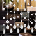 rideau or argent opalescent moderne élégant intérieur extérieur perspective decoration