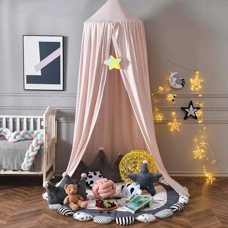 rideau lit polyester unisexe moderne beige lilas rose vert opacité tour lit maison campement