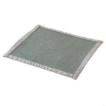 coussin chaise tissé bambou vert olive marron clair moderne 45x45cm 50x50cm mousse pu