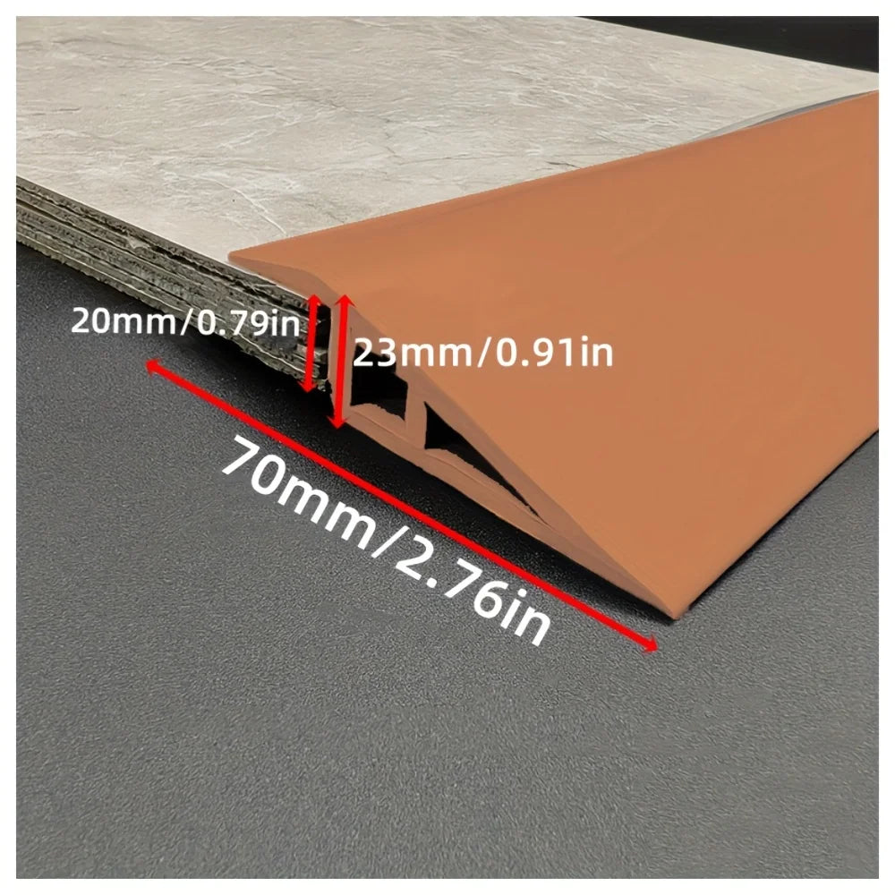 joint transition sol moderne gris marron beige noir adhésif plat lisse finition bord decoration