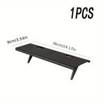 support pliable noir moderne étagère pliante clips magnétiques rangement écologique