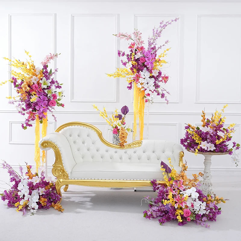 canapé blanc tufté classique décoration intérieure oreillers couverture sofa chambre coucher