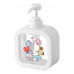 distributeur savon liquide pompe plastique rose transparent personnage animé mignon bouteille shampoing mains cadeau