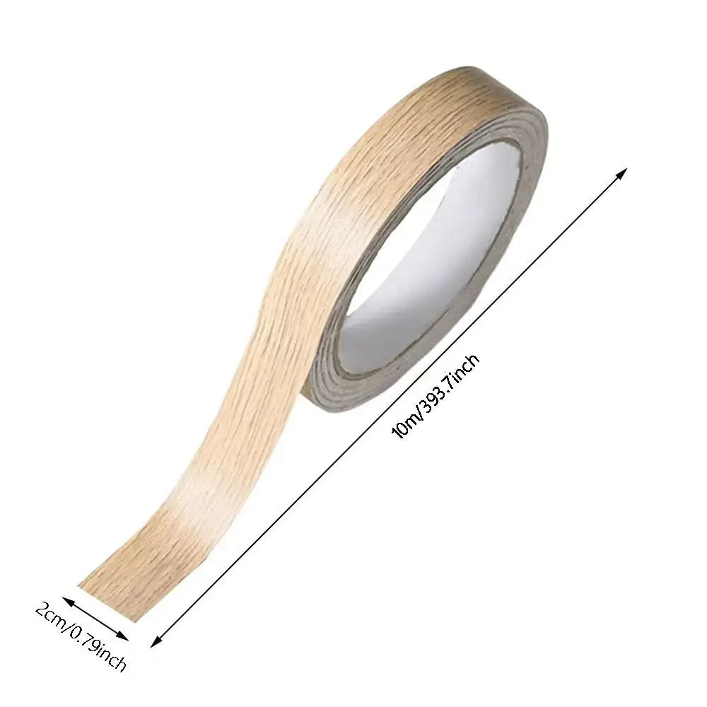 ruban finition d'angle grain bois naturel adhésif 2cm 10m embossé travaux menuiserie