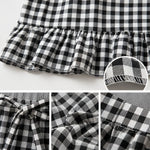 jupette oven vichy rouge blanc fermière rubans nouer écran intimité placard cache cuisinière