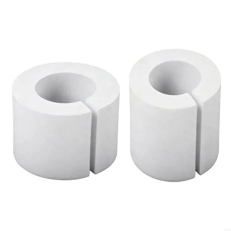 écarteurs rideaux blancs texture moderne clips facile pack 14 pièces 50mm 60mm drapery spacers