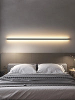 Lampes murales LED rectangulaires modernes noires blanches minimalistes 20 sources lumineuses