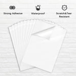 papier autocollant vinyle transparent holographique argenté moderne imprimante jet d'encre 100 feuilles a4 étanche