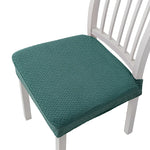 coussin chaise moderne tissé carreaux noir gris vert beige élasthanne polyester lavable adhésif protection