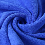 serviette bain microfibre bleu marron violet ultra absorbante séchage rapide douce moderne