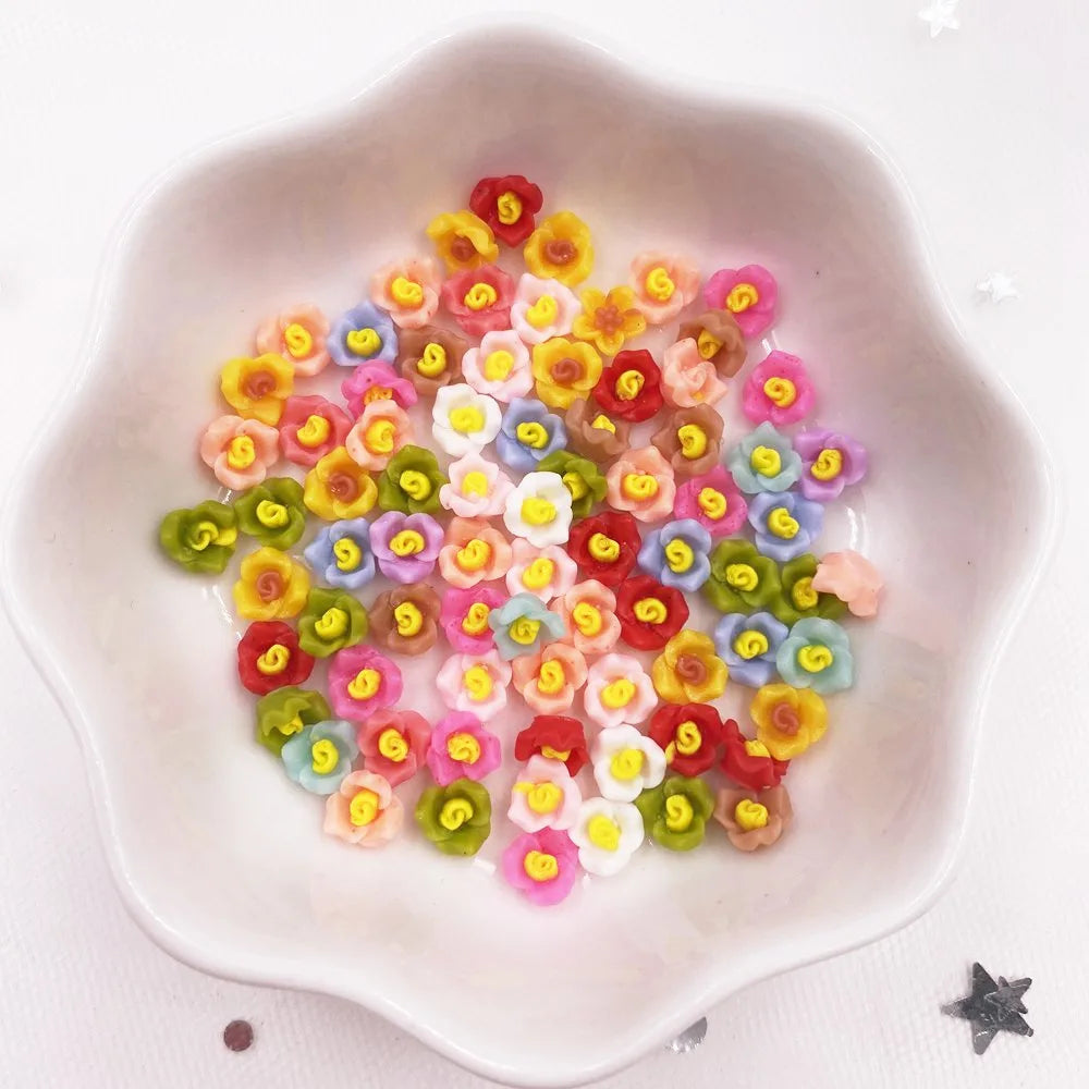 résine multicolores fleurs détaillées décoratives bricolage artisanal mariage anniversaire noël