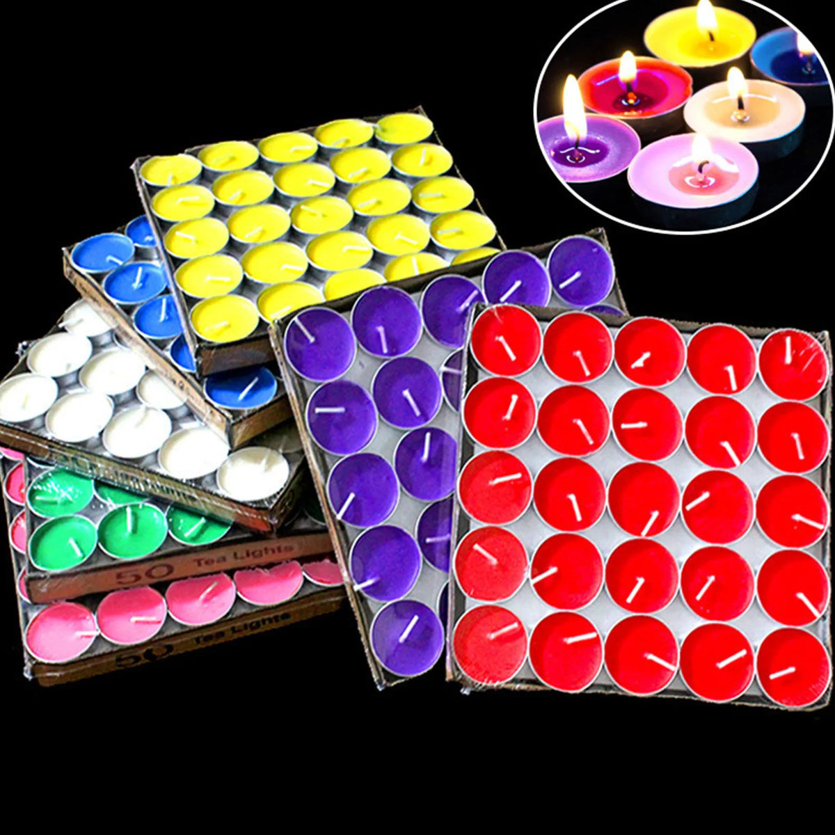 bougies parfumées citronnelle insectes festives couleur rouge blanc jaune violet vert simples