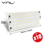 projecteur led 50w ic 220v large faisceau smd 2835 ip65 cool white warm white