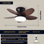ventilateur blanc bois moderne lampe led télécommande vitesses silencieux chambre salon