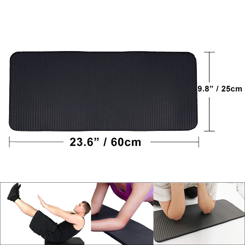 tapis fitness yoga crossfit gym travail surface texturée rainures horizontales 60x25cm 15mm épais violet