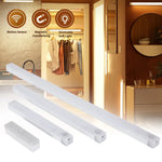 lampe led aimantée détecteur mouvement blanc moderne veilleuse cuisine chambre
