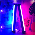 lampe led bleu violet rechargeable moderne minimaliste 520mm 320mm 170mm