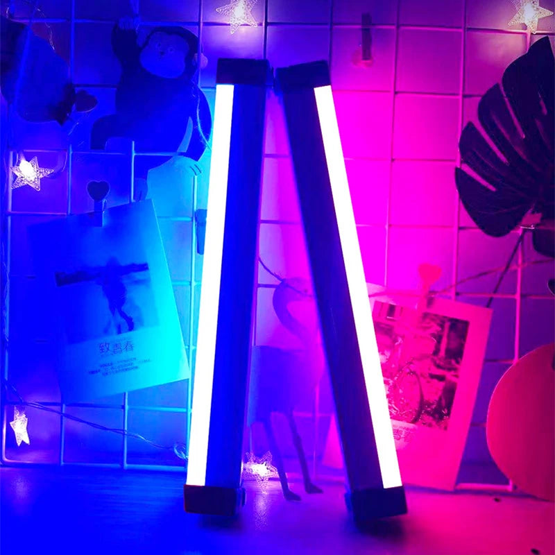 lampe led bleu violet rechargeable moderne minimaliste 520mm 320mm 170mm