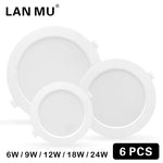 plafonnier led blanc moderne 6w 9w 12w 18w 24w 220v clips instructions