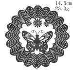 décorations murales métal fée papillon hibou croix arbre vie ornements extérieurs artisanal geometrique