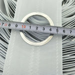 ceinture moderne blanche rayées métalliques opaques accessoires tête bande rideau