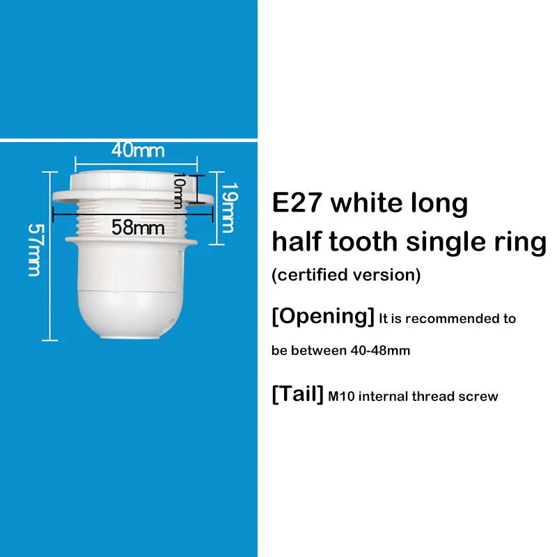 ampoules led e14 e27 blanc noir anneau fixation moderne sans visibilité fixe