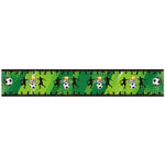 champ football table décor anniversaire enfant motif joueur ballon doré(hexagones) vert noir blanc