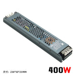 alimentation led 12v 24v transformateur 60w 100w 150w 200w 300w 400w connecteurs gris moderne
