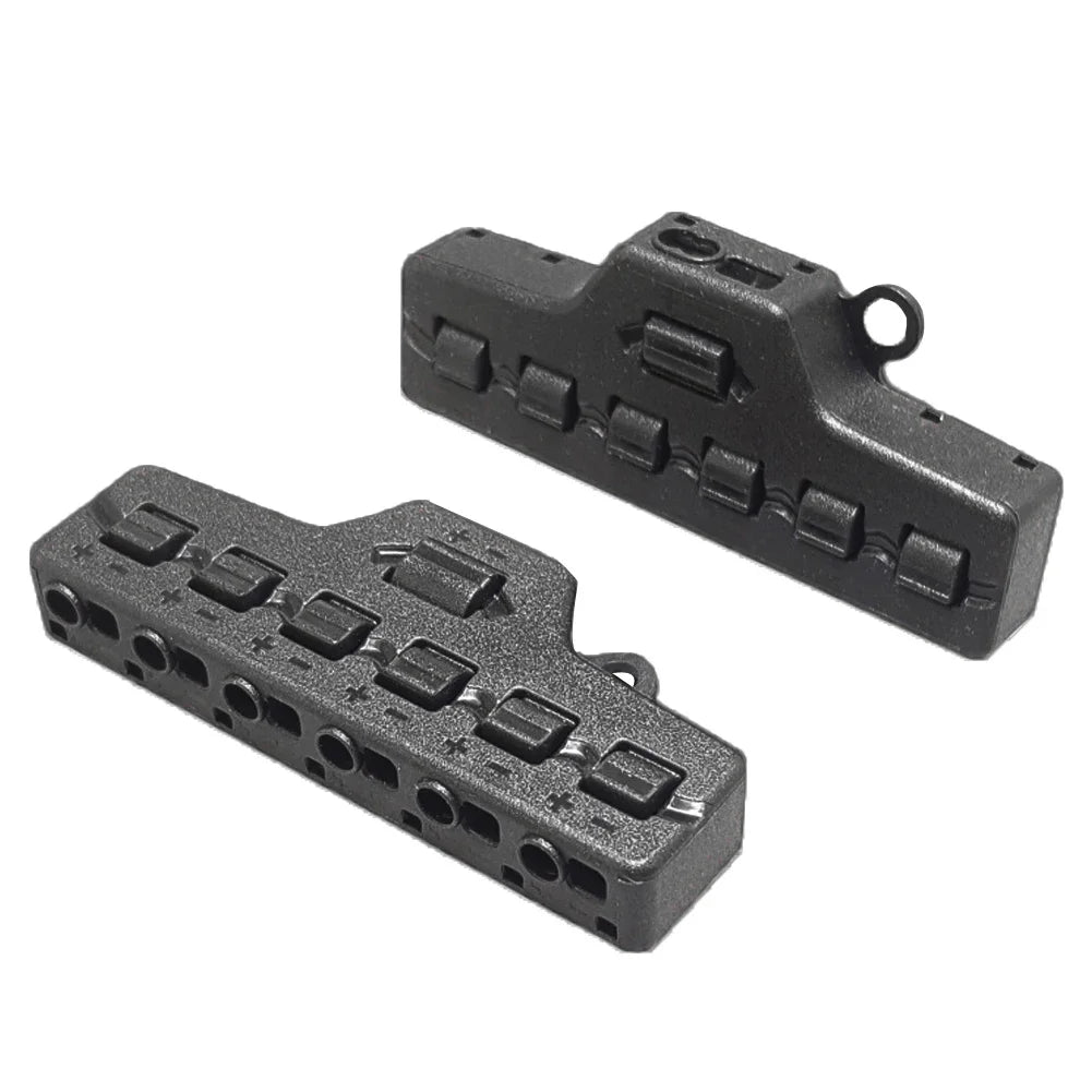 distributeur courant 24v moderne noir ports basse tension