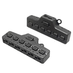 distributeur courant 24v moderne noir ports basse tension