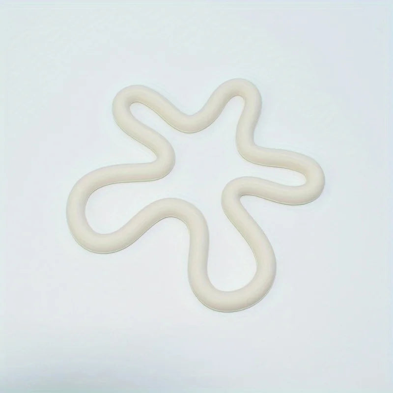 support livre étoile moderne silicone noir blanc gris rose pâle