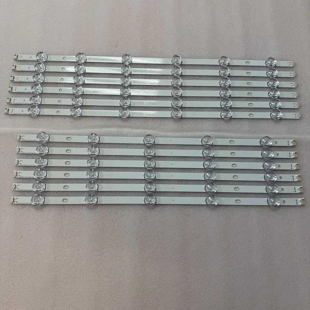 bandes led rétroéclairage tv argenté moderne fixations connecteurs numéros série rev00