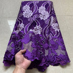 dentelle polyester coton fleurs motifs floraux beige blanc bleu violet vert fine ajourée élastique