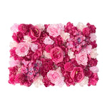 panneau mural floral rose romantique peonies hortensias chrysanthemes decoration mariage anniversaireextérieur