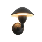 applique murale moderne aluminium noir ip65 12w éclairage maison led 249 2000lm