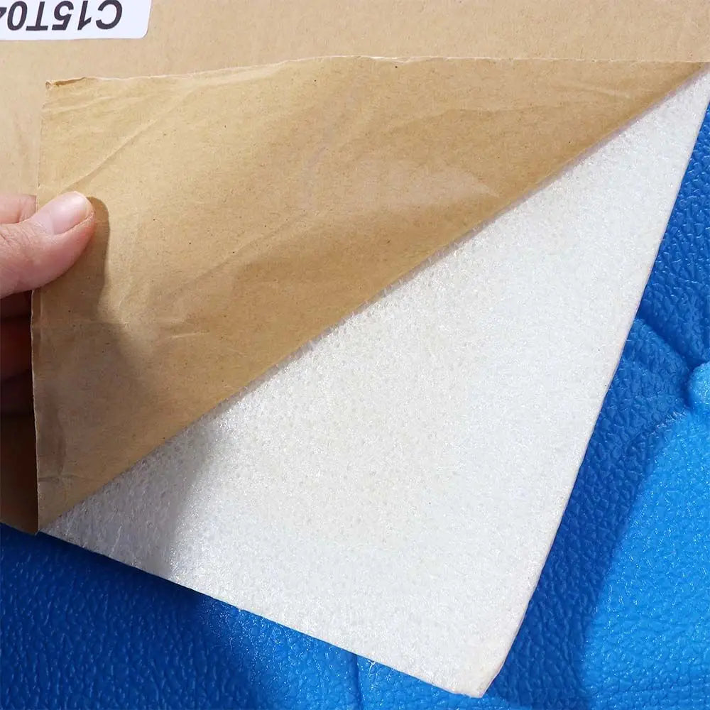 panneaux muraux adhésifs effet capitonné moderne rose bleu vert blanc
