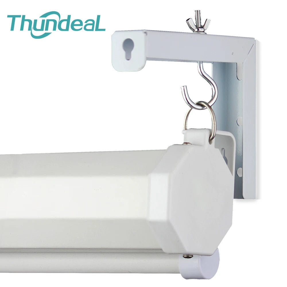 support projection blanc moderne kit fixation vis charge lourde écran cinéma