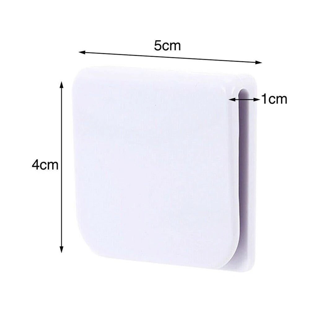 clips rideau douceur moderne blanc adhésif salle bain accessoire fixe polonais soie opacité