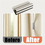 clips magnétiques rideaux fermés anti lumière moderne détachable sans perçage blackout métal