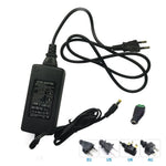 transformateur éclairage 12v 5a noir prise us uk eu led 60w adaptable cable international