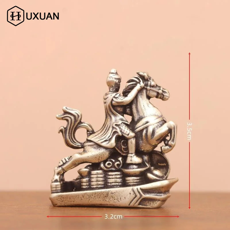 statue homme cheval argenté relief details traditionnel art asiatique deco maison erotique erotique erotique
