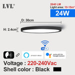 plafonnier led moderne blanc opalescent intensité variable wifi application commande vocale
