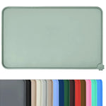 tapis nourriture animal silicone antidérapant imperméable gris noir rouge vert moderne adhésif bol alimentation
