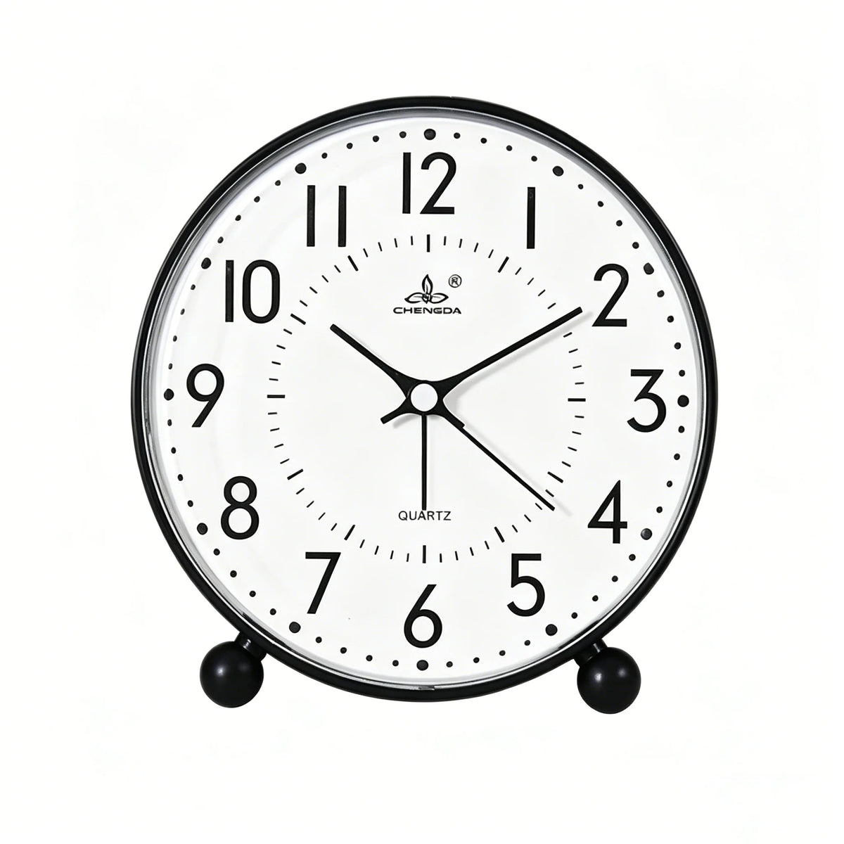 horloge noire blanche classique simple numérique quartz piles chambre maison