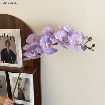 fleurs artificielles orchidées roses violets décoration intérieure noël mariage anniversaire événements