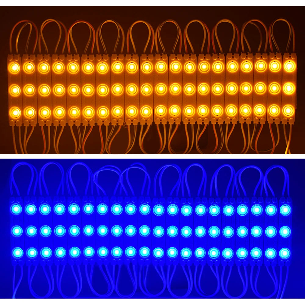 modules led blanc modernes adhésifs lumineux décoration extérieure ip67 étanche 12v