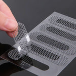 grille protection anti insectes adhésive transparente maille fine fenêtre moustiquaire réparation écran fixe fibre