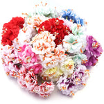 fleurs artificielles bouquet rouge rose blanc moderne détaillé intérieur décoration anniversaire baby shower mariage