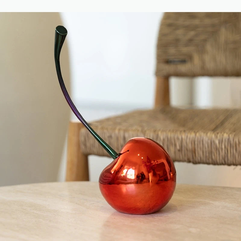 décoration intérieure dinosaure cerise rouge moderne plateau bois erotique