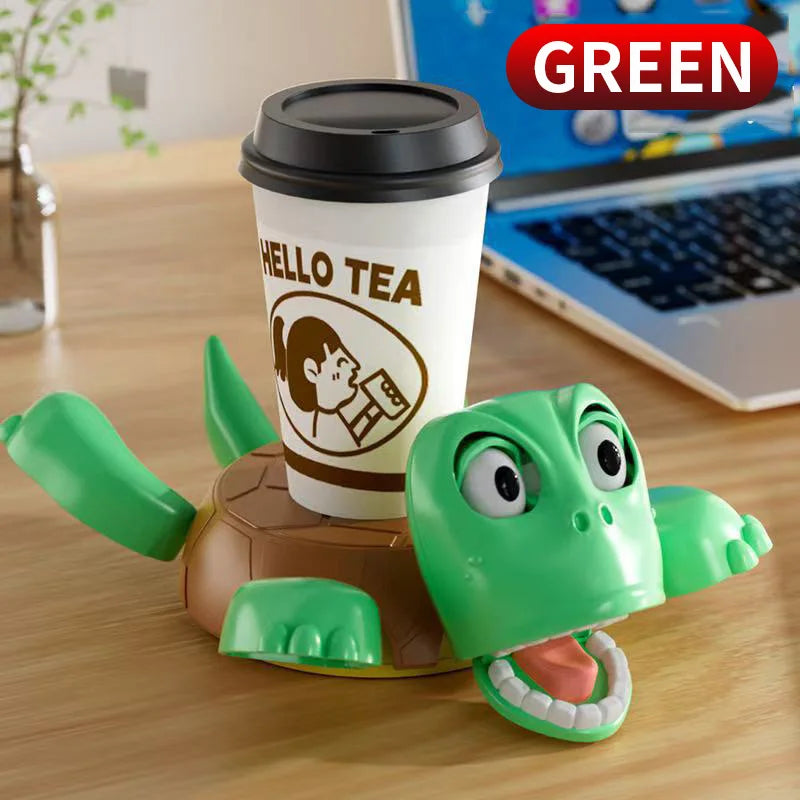 coaster tortue motif créatif vert marron respectueux environnement moderne cuisine